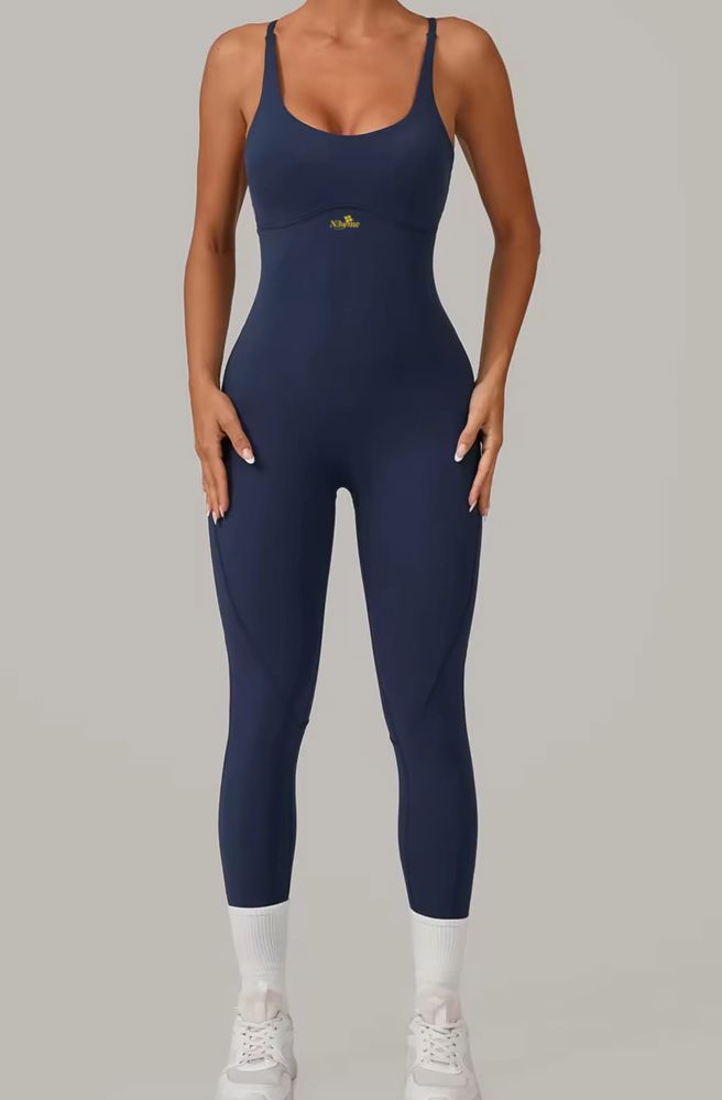 ✨ Velisse Jumpsuit - Navy Blue_thumbnail_2