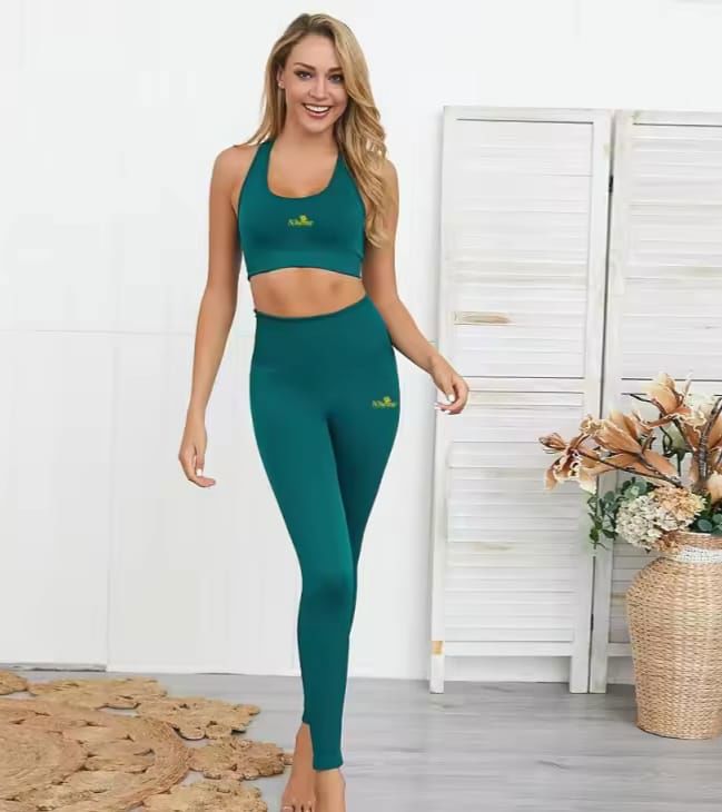 "Marvella" set of 2- Deep Sea Green